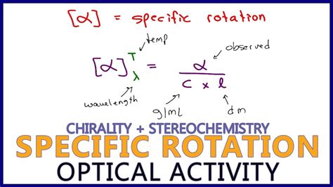 polarimeter optical rotation calculation|how to calculate optical rotation.